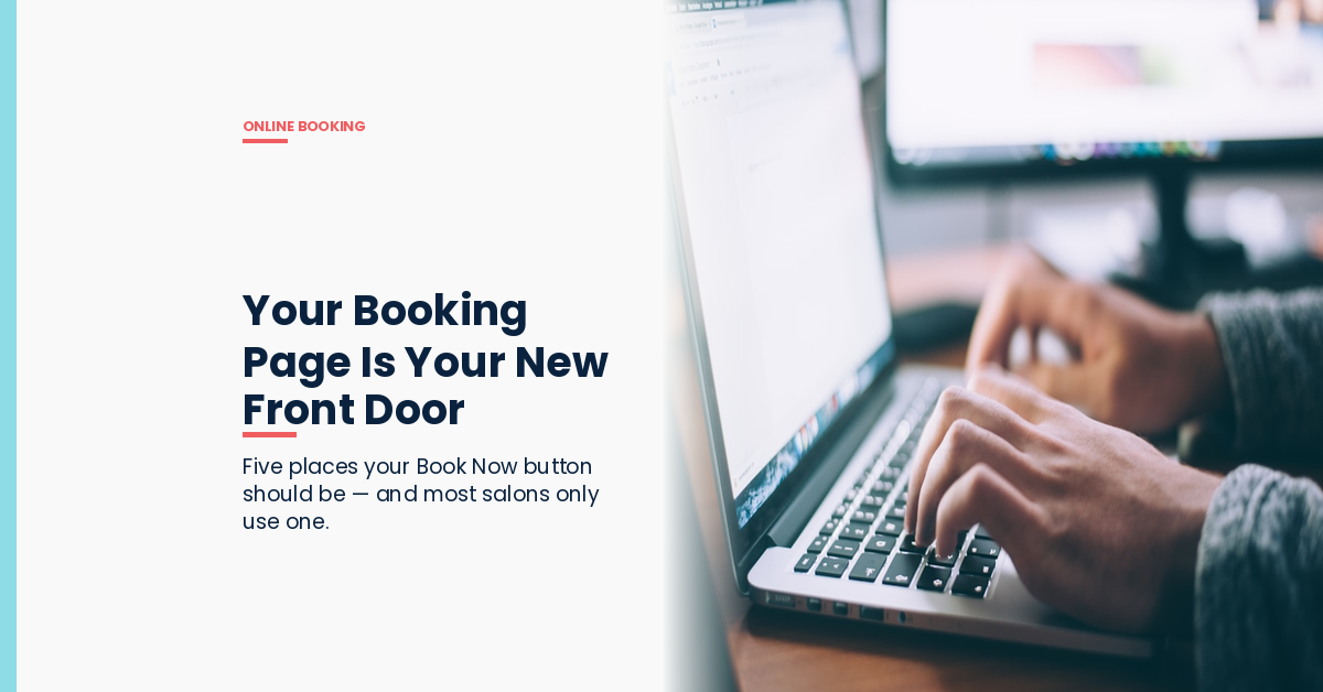 How to Set Up Your Salon's Book Now Button Everywhere - Simple Salon